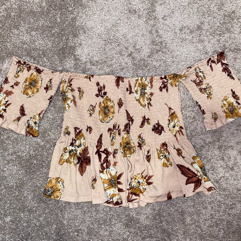 Off the shoulder top